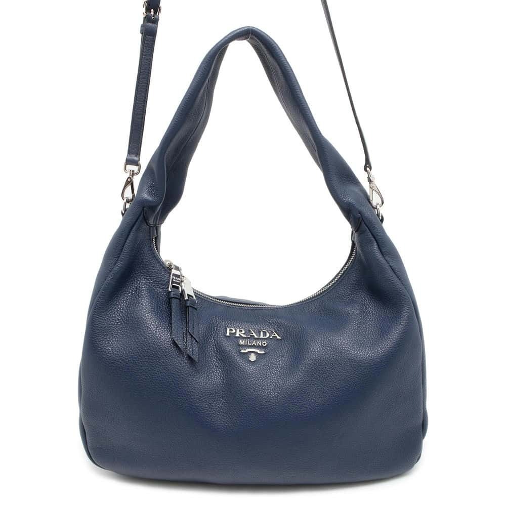 Prada Shoulder Bag Vitello Phoenix Leather